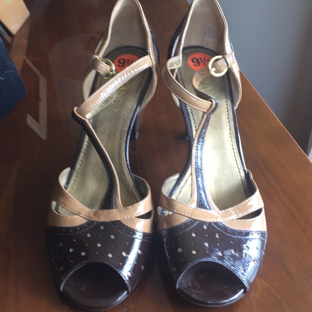 Very cute t strap buckle heels